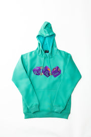 THB Hoodie - Teal & purple (limited time only)