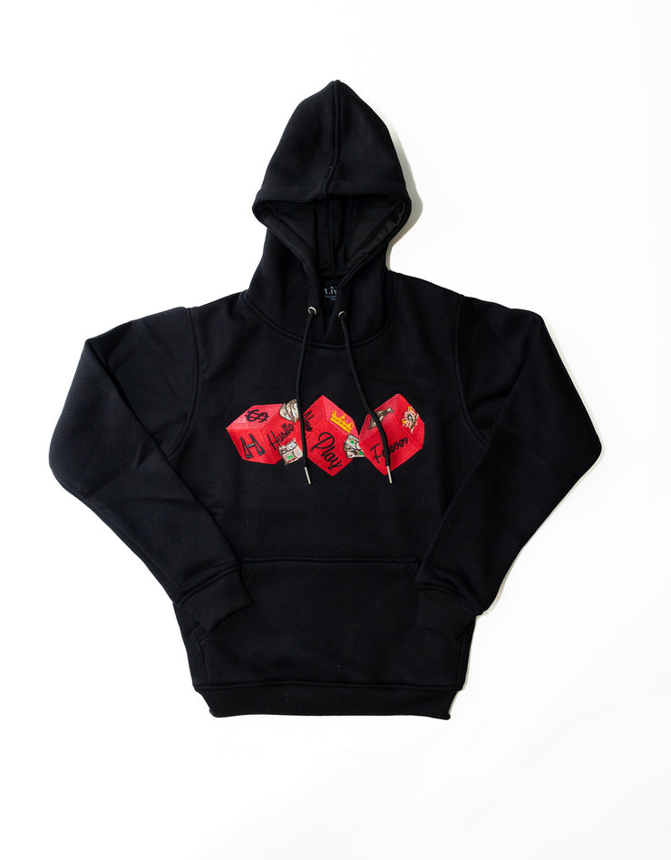 THB Hoodie - Black & Red (limited time only)