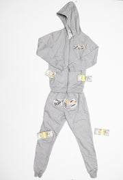 THB Sweat Suit - Grey (Zip up)