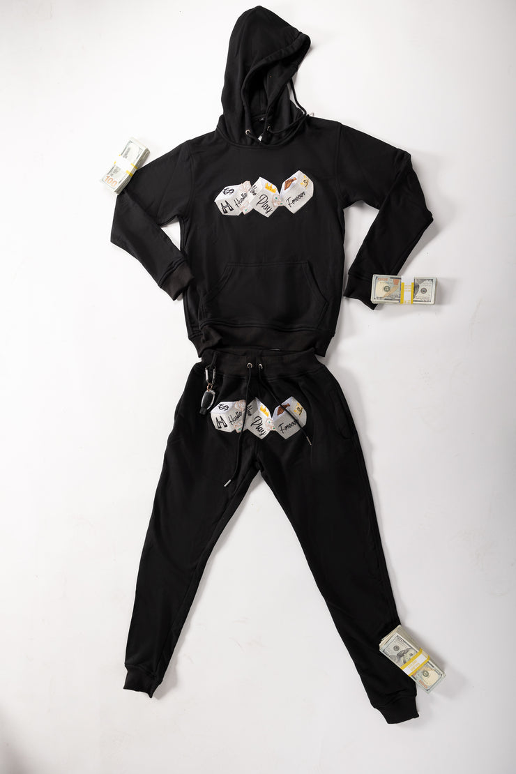 THB Sweat Suit - Black